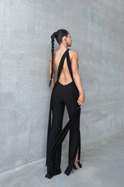 Katie - Way Jumpsuit In Black