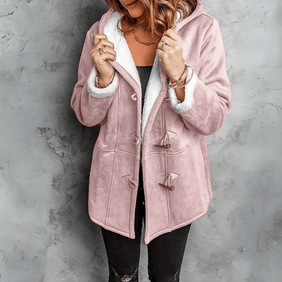 Athena™ | Premium Buttoned Hooded Coat