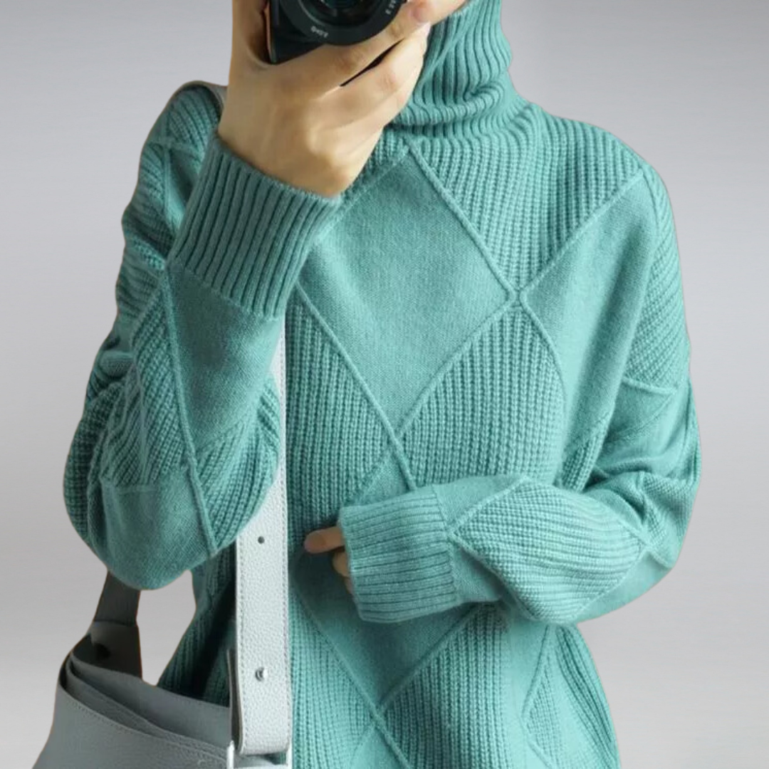 Ayla - Cashmere Turtleneck Sweater