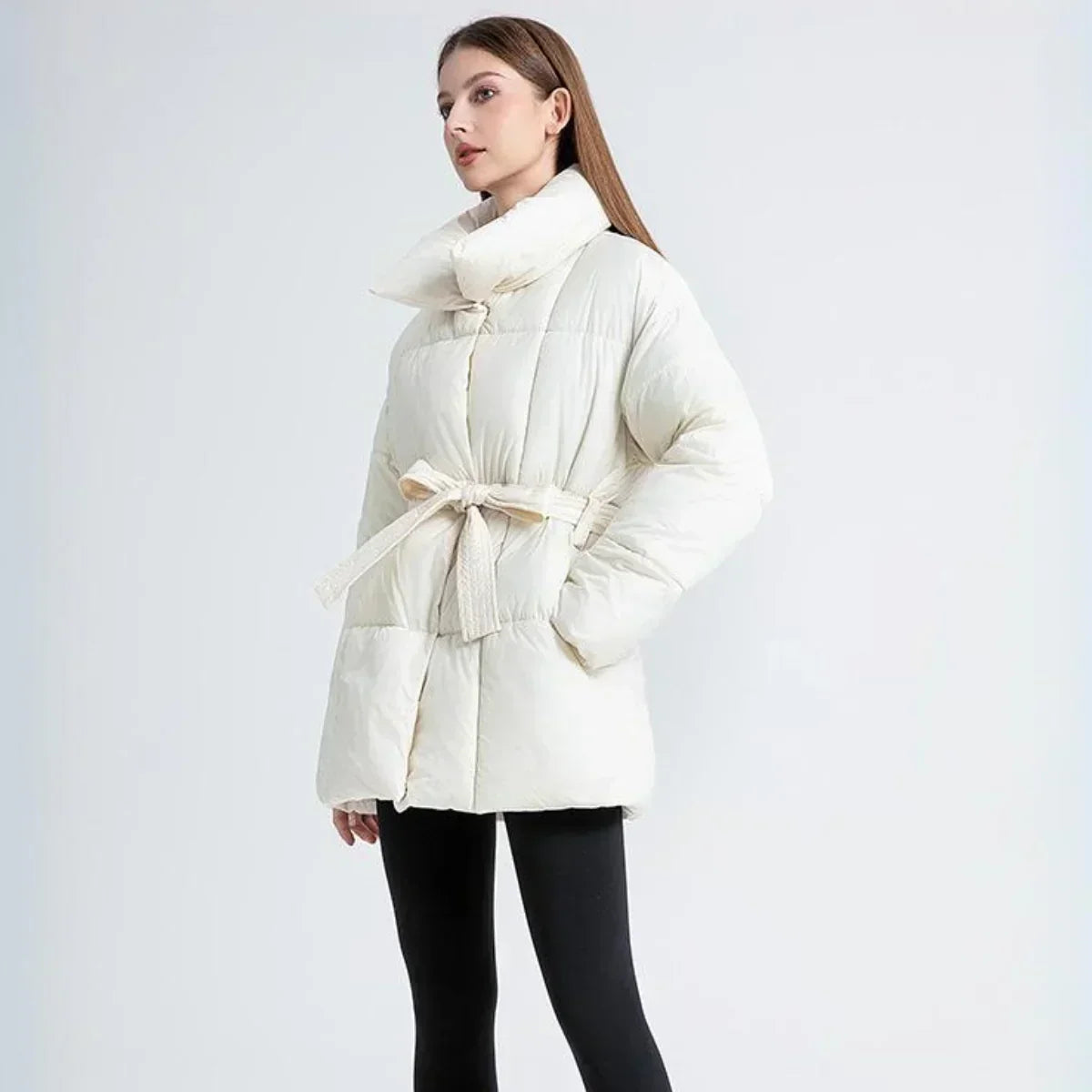 Ivy - Belted Puffer Jacket