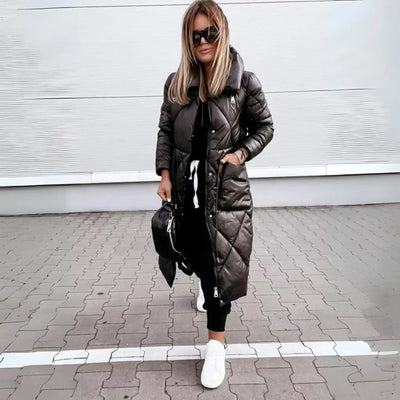 Kim™ - Quilted Parka Coat