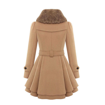 Katrina - Borg Collar Short Coat