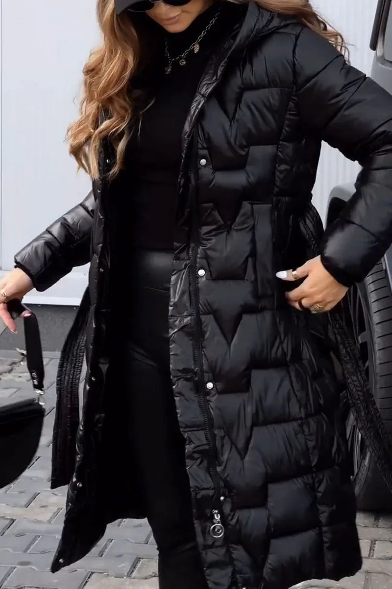 Emma - Long Quilted Coat