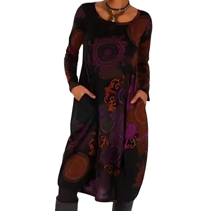 Clarissa - Bohemian Long Sleeves Dress