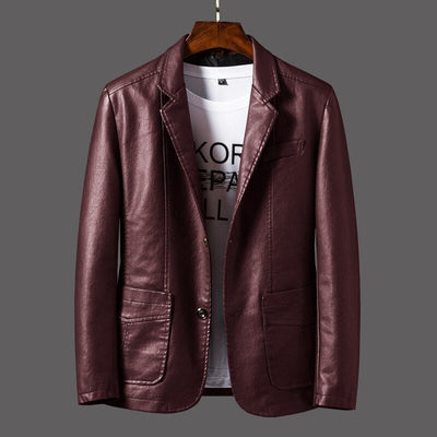 Glen™ | Luxurious Men's Leather Jacket