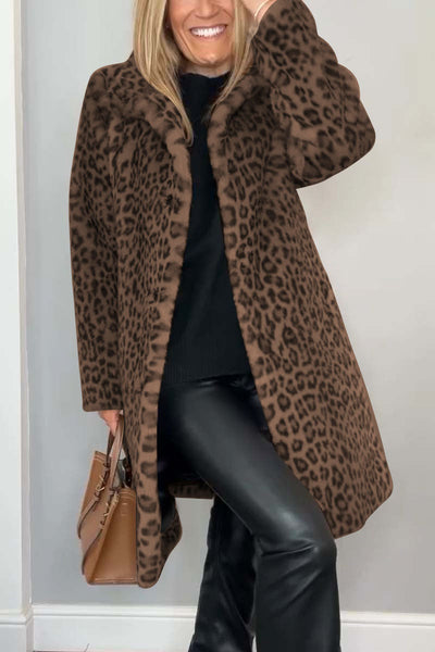 Daisy | Leopard Print Coat