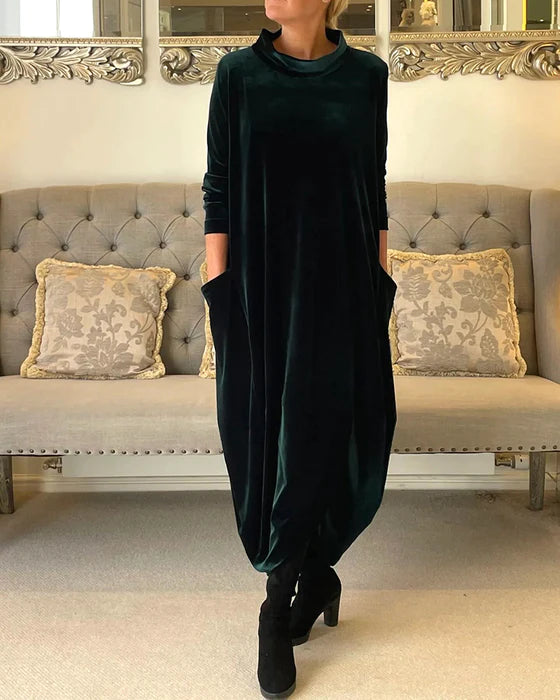 Jemima - Velvet Long Dress