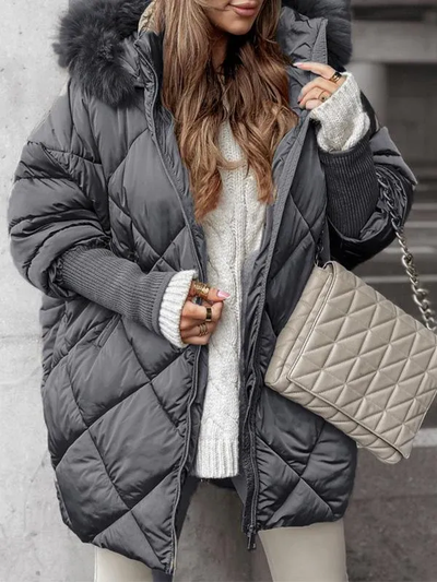 Elizabeth - Quilted Hood Jacket