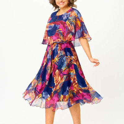 Laura - Comfortable And Chic Chiffon Dress