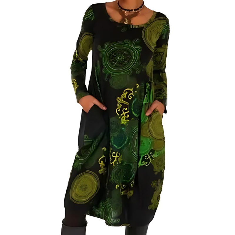 Clarissa - Bohemian Long Sleeves Dress