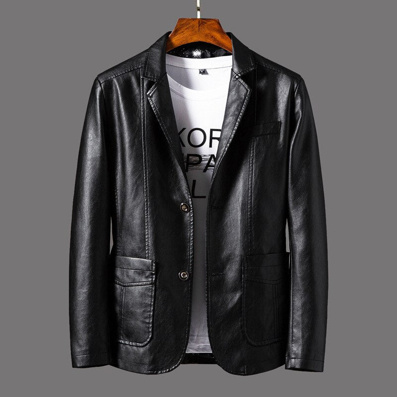 Glen™ | Luxurious Men's Leather Jacket