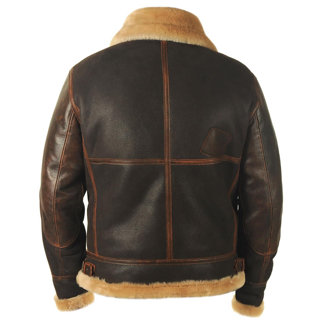 KEVIN - LEATHER JACKET WITH INSULATION