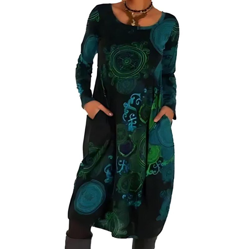 Clarissa - Bohemian Long Sleeves Dress