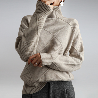 Ayla - Cashmere Turtleneck Sweater