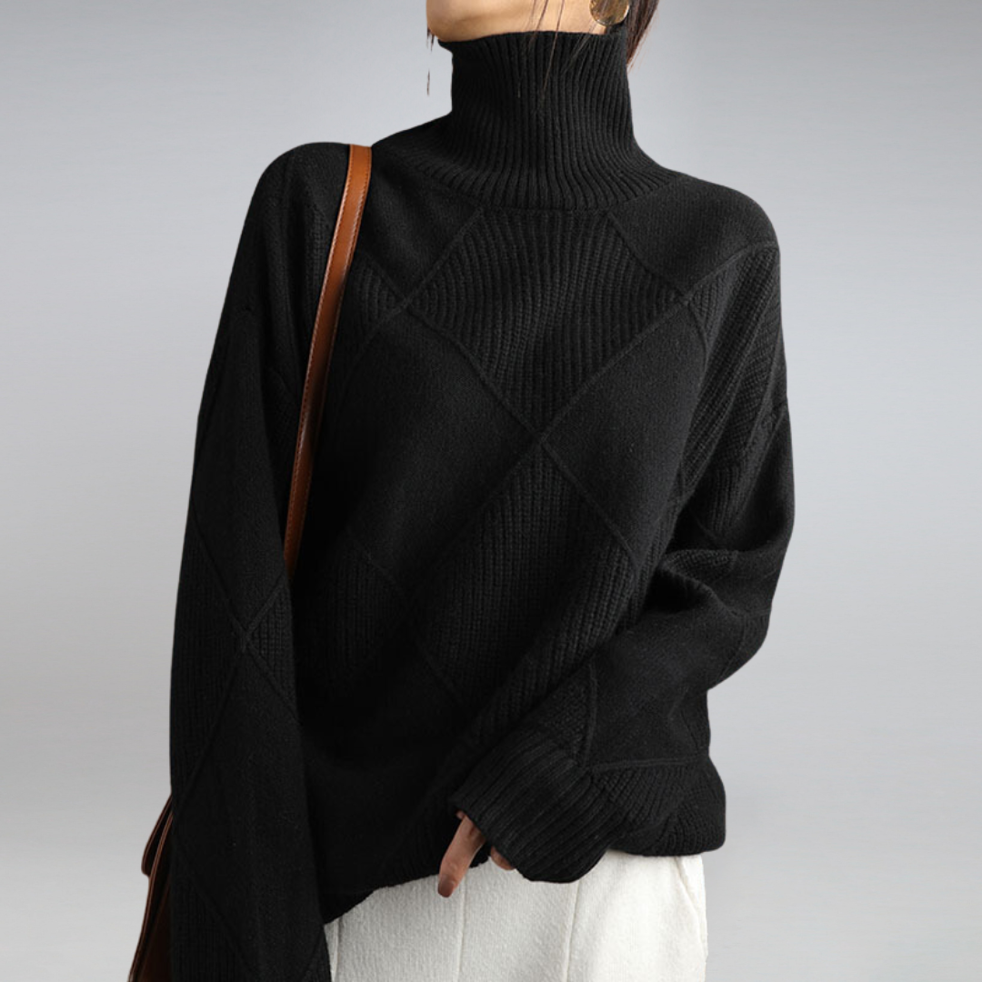 Ayla - Cashmere Turtleneck Sweater