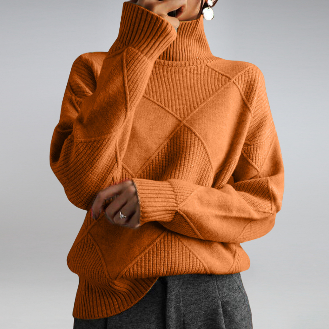 Ayla - Cashmere Turtleneck Sweater