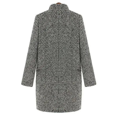 BRITTANY - LONG WOOL JACKET COAT