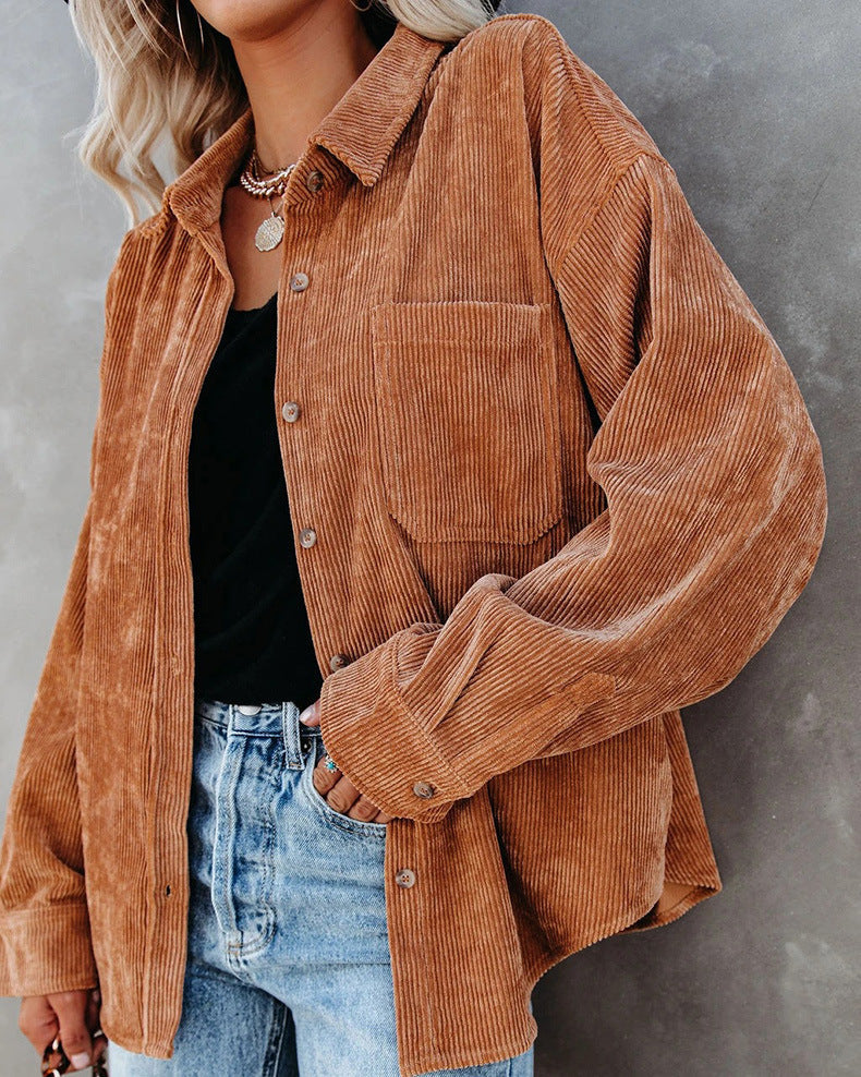 Debbie™ | Vintage Corduroy Shirt