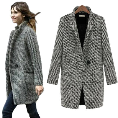 Fiona™ Classic Houndstooth Coat