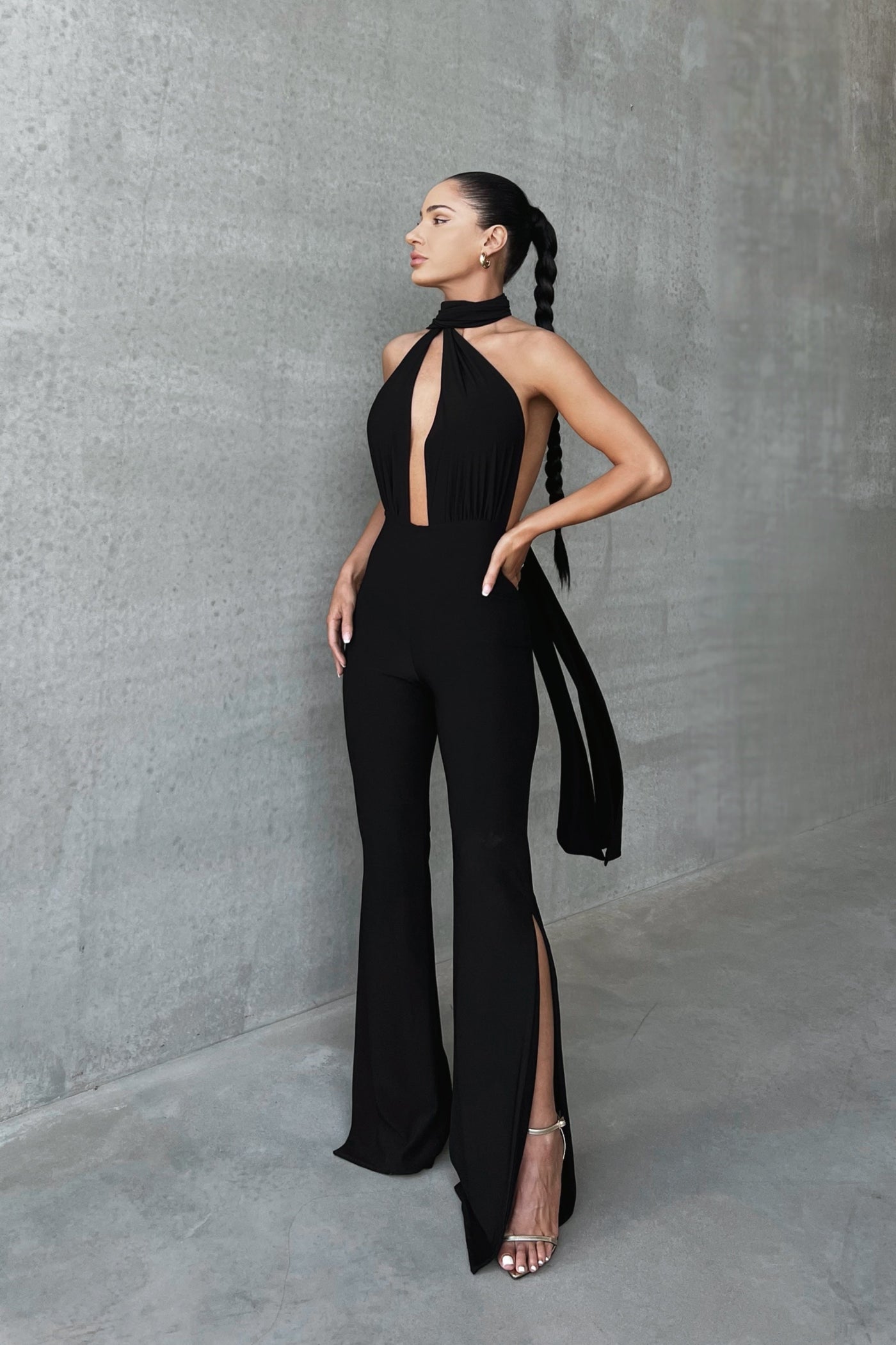 Katie - Way Jumpsuit In Black