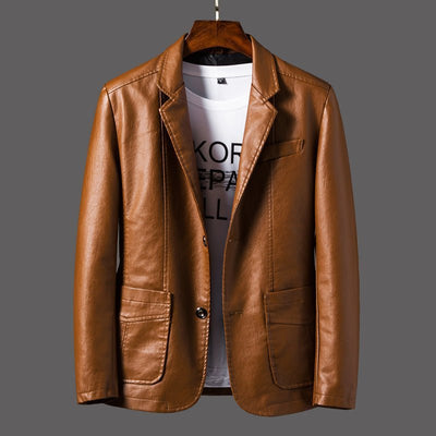 Glen™ | Luxurious Men's Leather Jacket