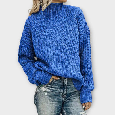 Poppy - High Neck Knitted Jumper