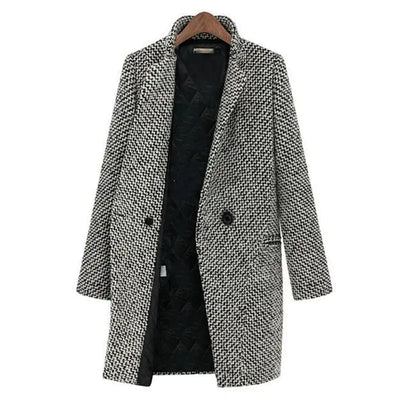 BRITTANY - LONG WOOL JACKET COAT