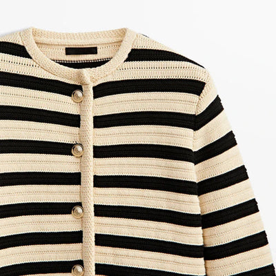 Emma - Striped Cardigan