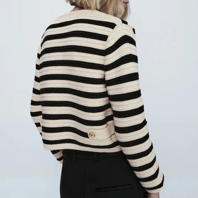 Emma - Striped Cardigan