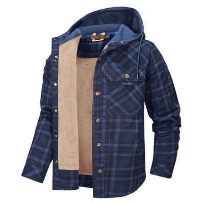 Fleece lined flannel Jacket