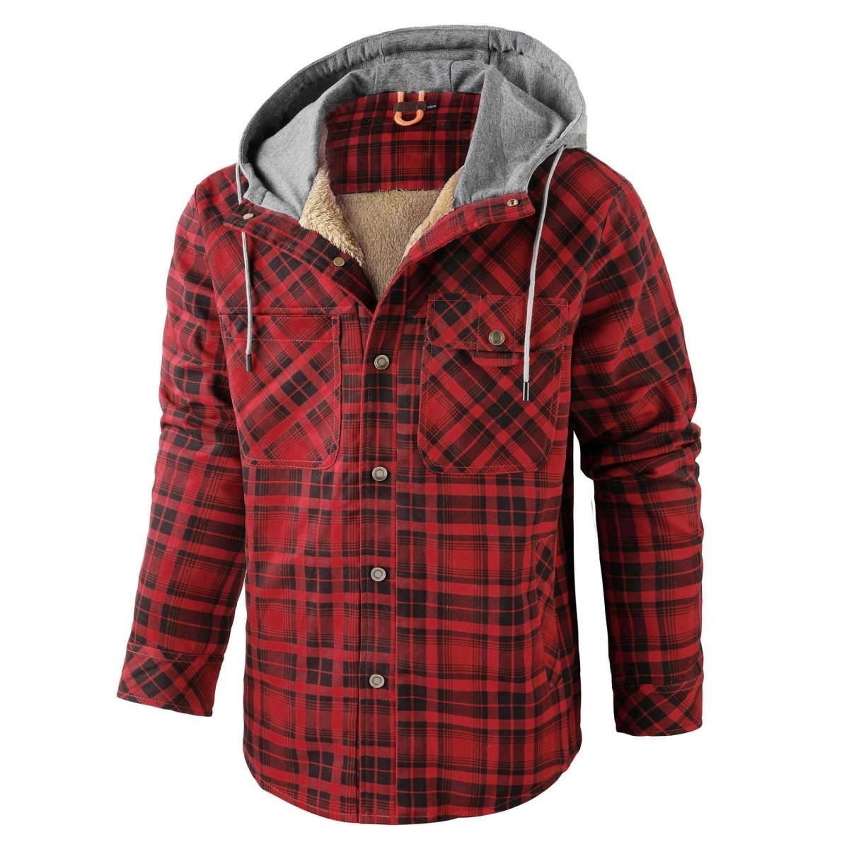 Fleece lined flannel Jacket