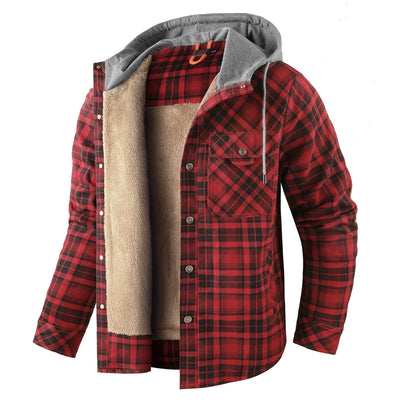 Fleece lined flannel Jacket