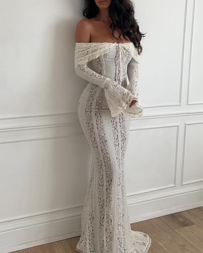 Daisy - Mermade Dream Off shoulder Long Dress