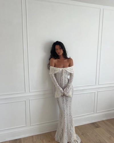 Daisy - Mermade Dream Off shoulder Long Dress