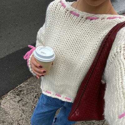 Chelsey - Loose Knitted Sweater