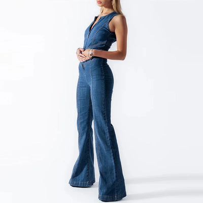 Emma - Denim jumpsuit