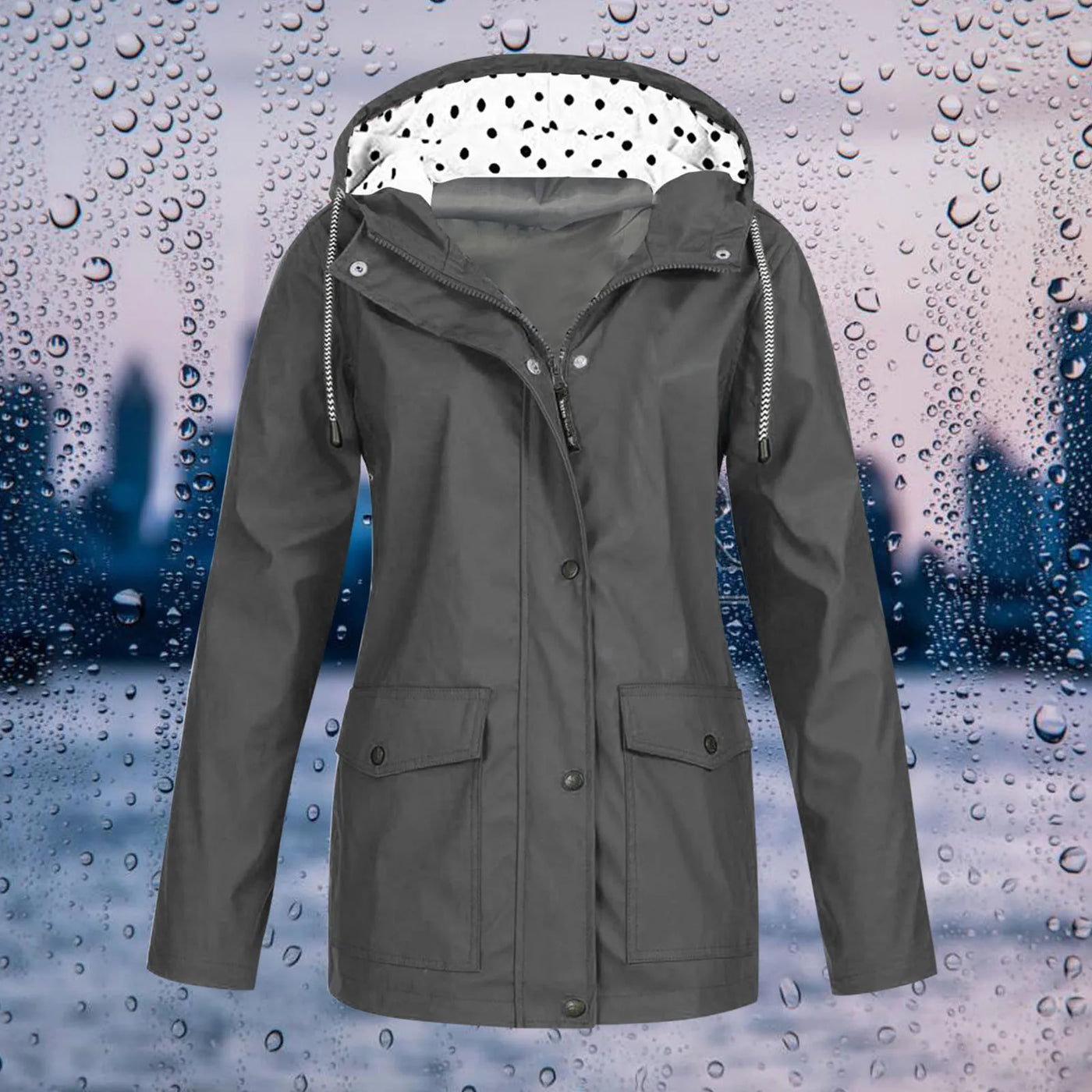 Chloe - Hooded Weatherproof Jacket