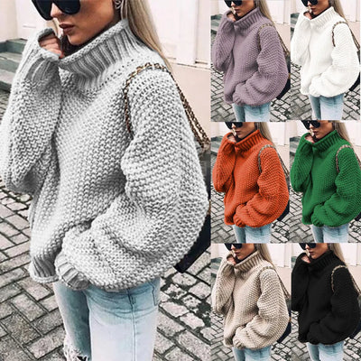 Charlene - Warm Roll-Neck Jumper