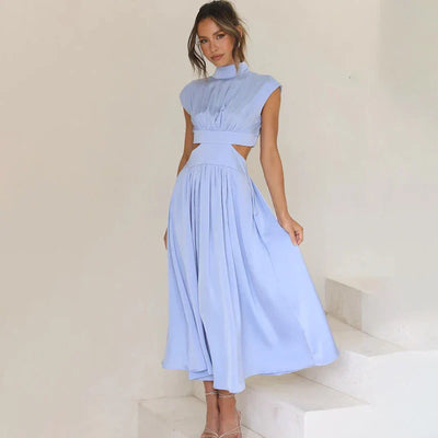 Janine | Cut Out Waist Maxi Dress