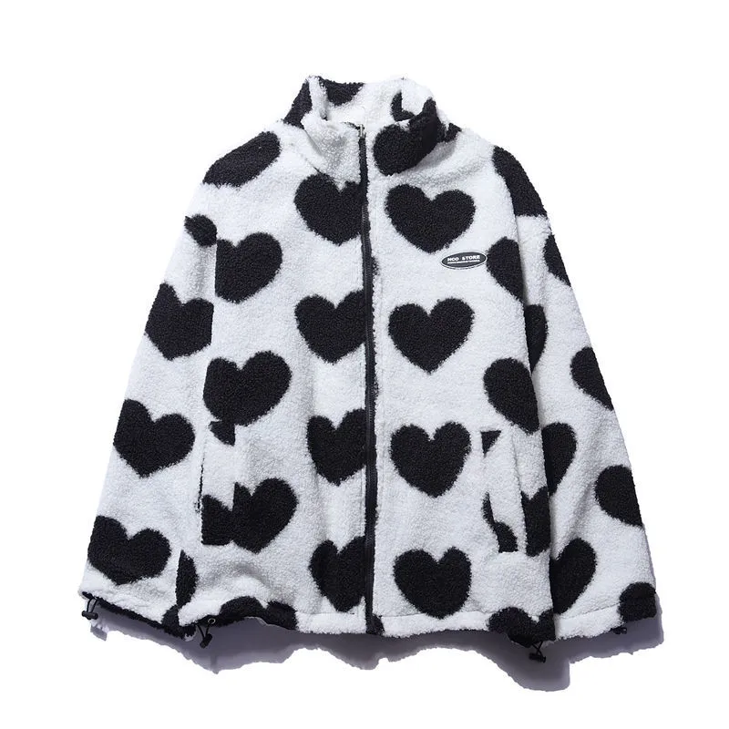 Hannah™ Reversible Heart Fleece Jacket