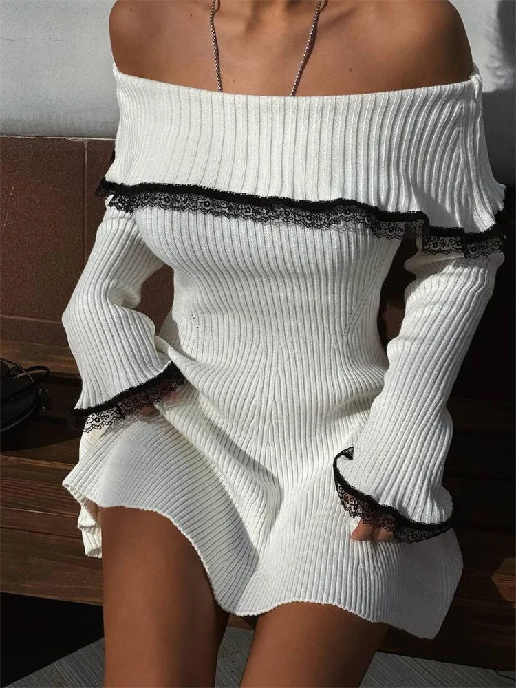 Camila- Knitted Mini Dress