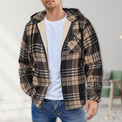 Kian™ | Your Go-To Plaid Jacket for Winter Adventure