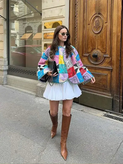 Freya - Chic Colorful Jacket