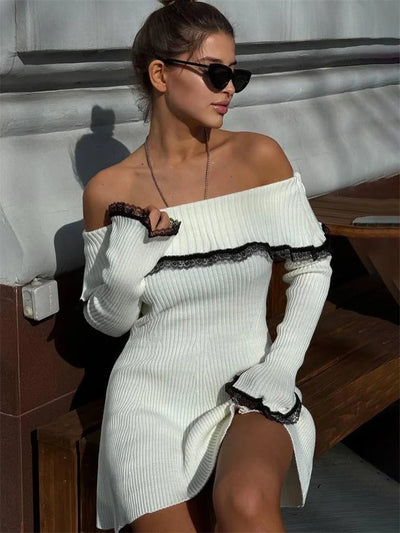 Camila- Knitted Mini Dress