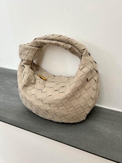 Kaylee - Woven Bag mini suede