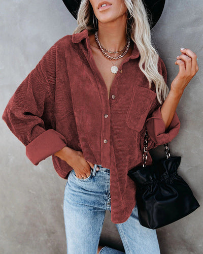 Debbie™ | Vintage Corduroy Shirt