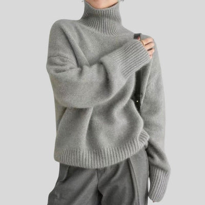 Harper - Cashmere High Neck Sweater