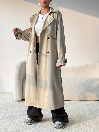 Elena - Double Breasted Trench Coat