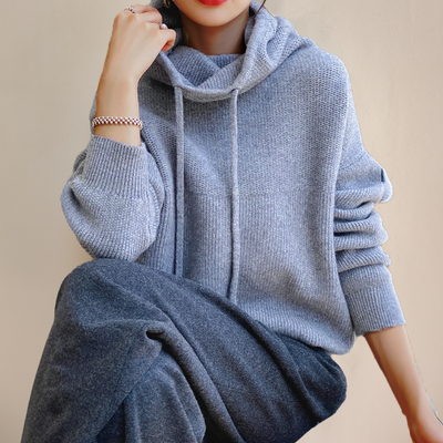 GRACE – CASHMERE CHIC HOODIE