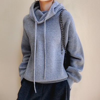 GRACE – CASHMERE CHIC HOODIE